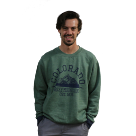 Prairie Mtn Screening Colorado Crew Neck Sweatshirt