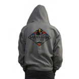 Prairie Mtn Screening Zip-Up Hooded Garden of the Gods Sweatshirt