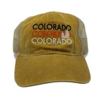 SALT CREEK INC Embroidered Cotton Colorado Cap - Rust