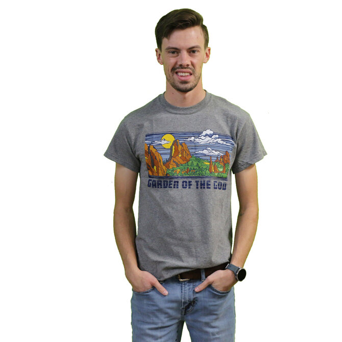 EMI SPORTSWEAR Garden of the Gods Scene T-Shirt