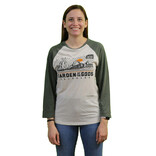 EMI SPORTSWEAR 3/4 Sleeve Garden of the Gods Baseball T-Shirt