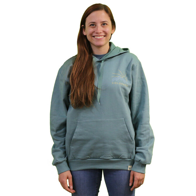 Snow Business Usa Mountain Lines Hoodie