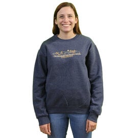 BOULDER CANYON APPAREL Colorado Moose Crew Neck Sweatshirt
