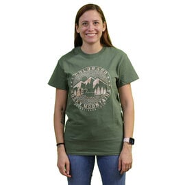 AMERICAN RESORT GEAR Colorado Rocky Mountains Moose T-Shirt