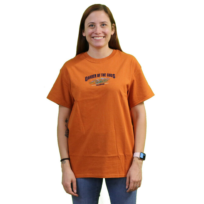 BOULDER CANYON APPAREL Garden of the Gods Embroidered T-Shirt