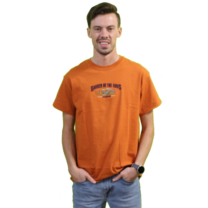 BOULDER CANYON APPAREL Garden of the Gods Embroidered T-Shirt
