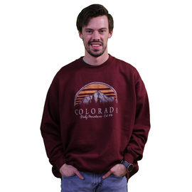 Prairie Mtn Screening Culture Club Colorado Crew Neck Sweatshirt