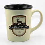 AMERICAWARE Colorado Ceramic Mug With Elk Emblem