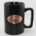AMERICAWARE Black Colorado Copper Medallion Mug