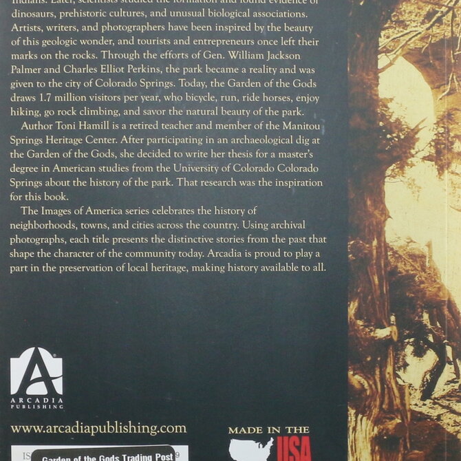 ARCADIA PUBLISHING INC Images of America - Garden of the Gods Book