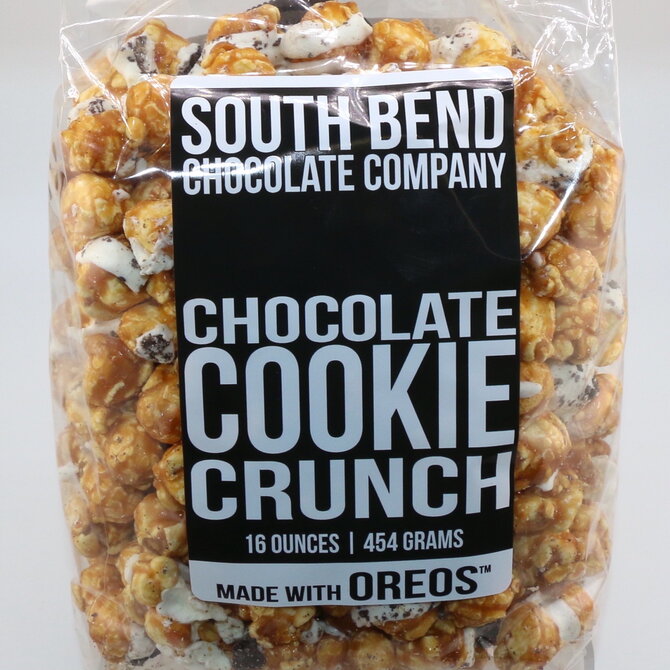 SOUTHBEND CHOC. COMPANY Chocolate Oreo Cookie Crunch Popcorn - 16 oz