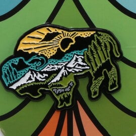 Atomicchild Llc Pin - Bison/Buffalo
