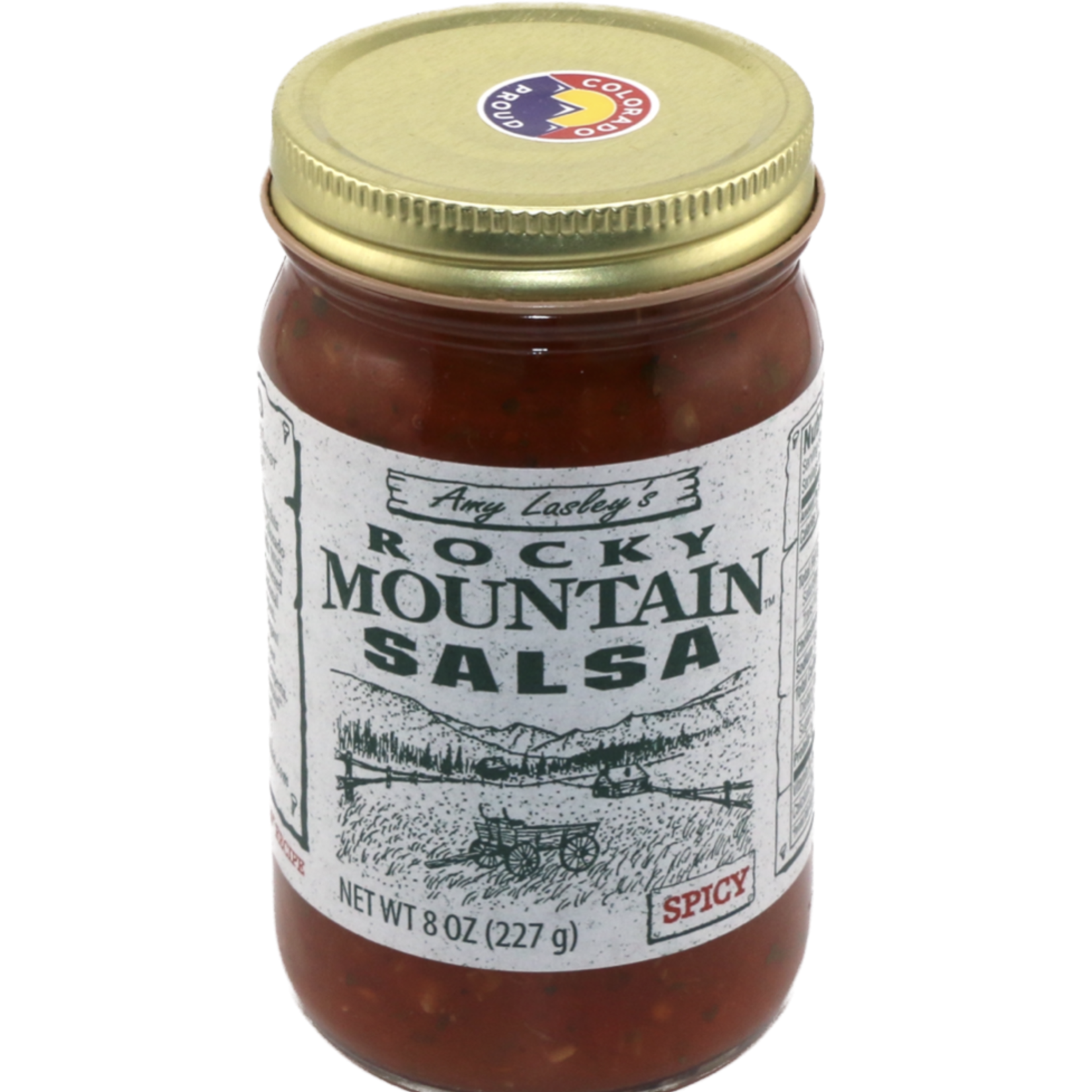 ROCKY MTN SALSA/CO FDSHOW Colorado Rocky Mountain Salsa - Spicy 8 oz.