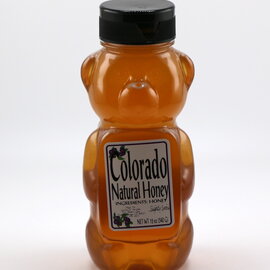 The Huckleberry People Colorado Natural Honey Bear - 12 oz.