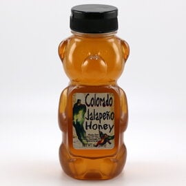 The Huckleberry People Colorado Jalapeño Honey Bear - 12 oz.