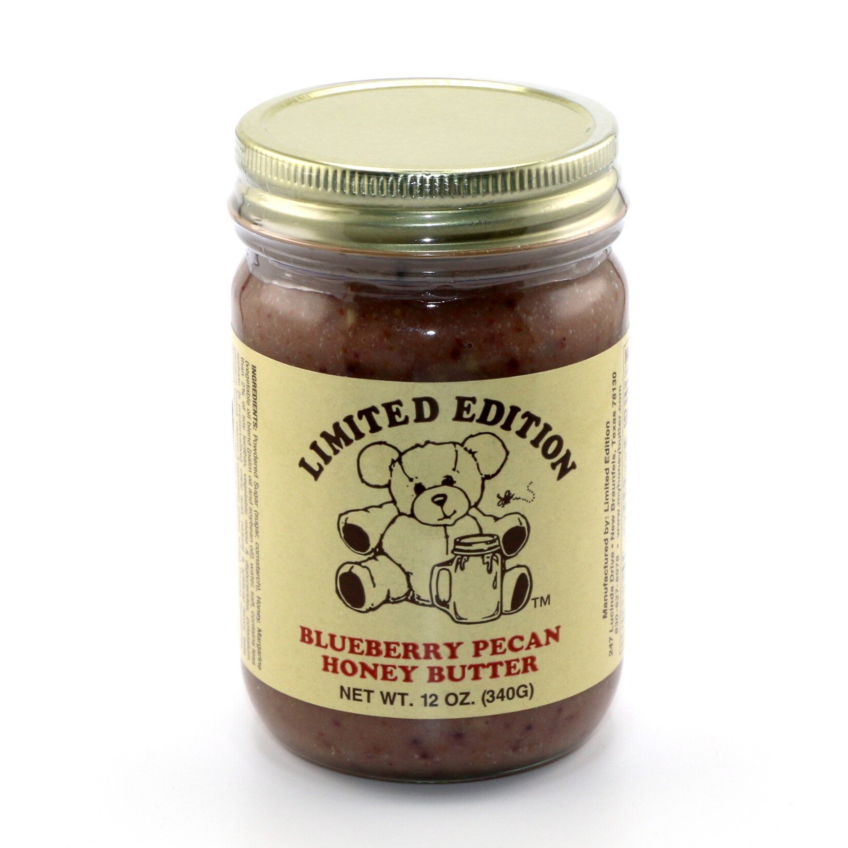 LIMITED EDITION PRESENTS Limited Edition Blueberry Pecan Honey Butter - 12 oz