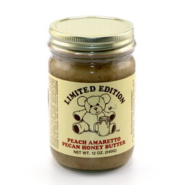 LIMITED EDITION PRESENTS JAR - Peach Amaretto Pecan Honey Butter