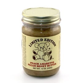 LIMITED EDITION PRESENTS Limited Edition Peach Amaretto Pecan Honey Butter - 12 oz