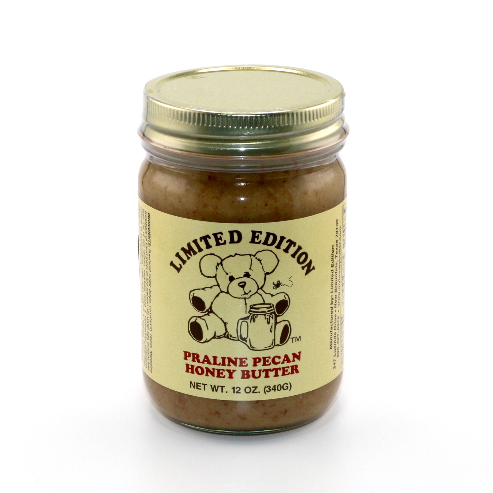 LIMITED EDITION PRESENTS Limited Edition Praline Pecan Honey Butter