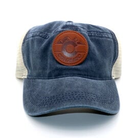 CAPSMITH Old Town Navy Colorado Patch Cap