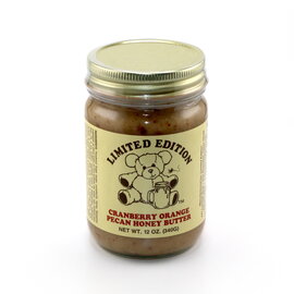 LIMITED EDITION PRESENTS JAR - Cranberry Orange Pecan Honey Butter
