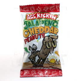 SOUTHWEST SPECIALTY FOOD Ass Kickin' Jalapeño Cheddar Peanuts
