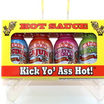 Ass Kickin' Hot Sauce Mini Bottle 4-Pack