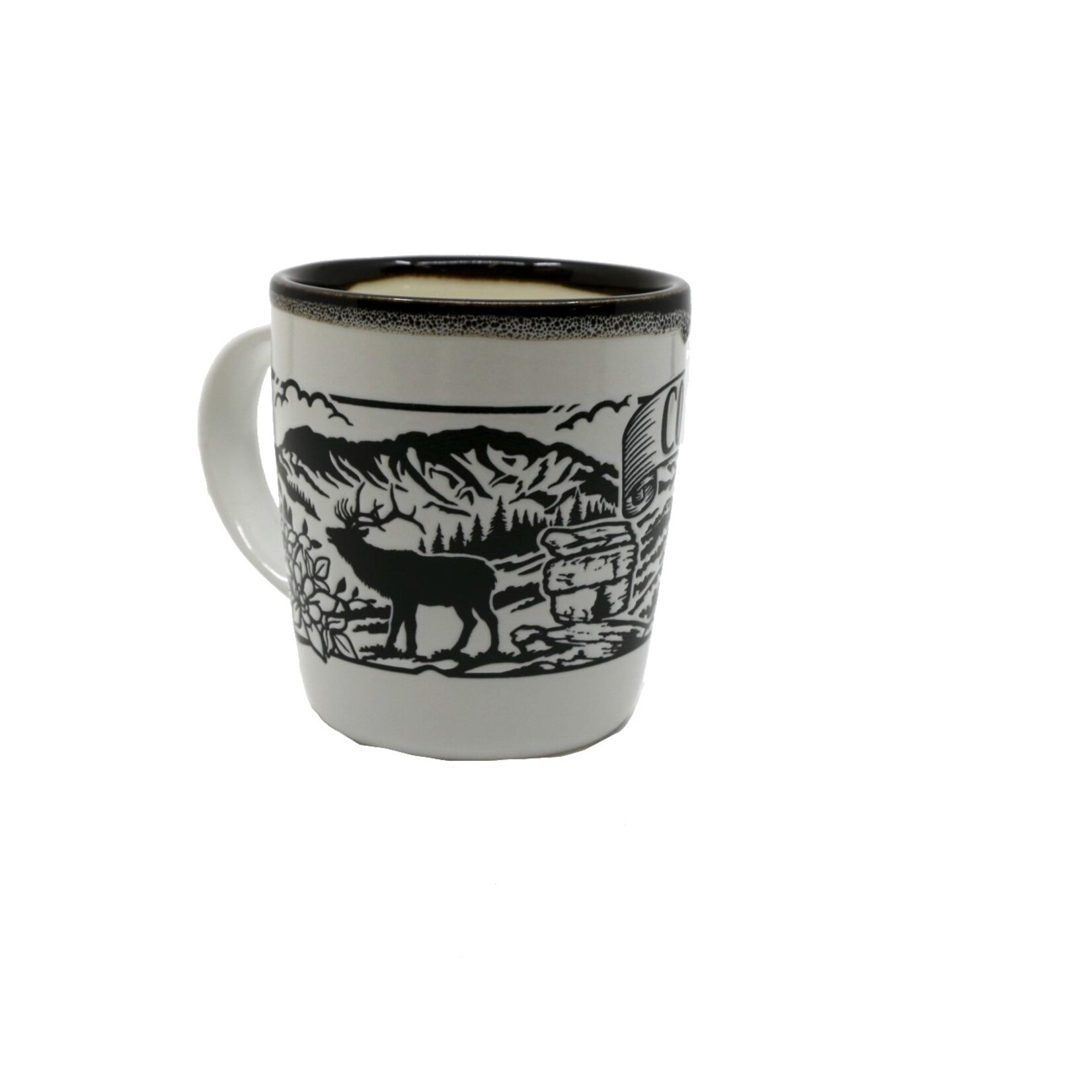 Monterey Garden of the Gods Elk Ceramic Mug