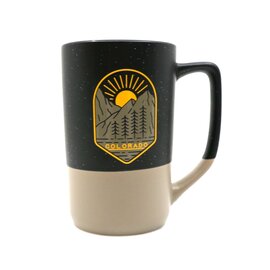 GREAT MOUNTAIN WEST MUG - Colorado Mountain and Sunrise