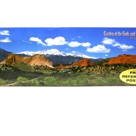 Garden of the Gods and Pikes Peak Panoramic Jigsaw Puzzle
