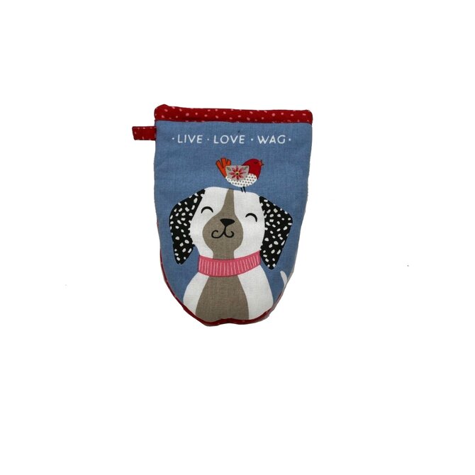 Kay Dee Designs Live Love Wag Dog Oven Mitt