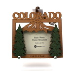 Lasercraft Designs Wooden Colorado Trees Ornament