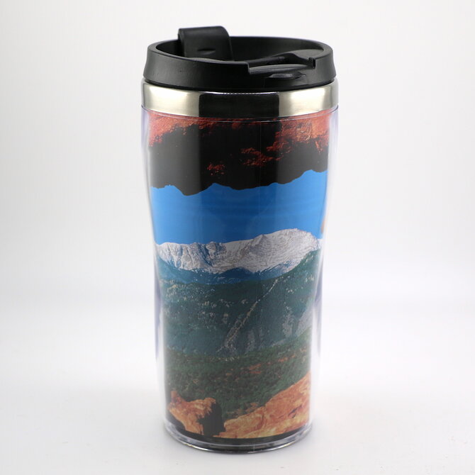 Garden of the Gods Keyhole Rock Travel Mug