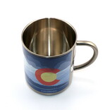 Mug - Colorado State Flag and Mountains