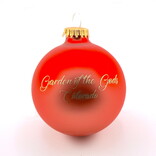 ART FOR THE YOUNG AT HEART Frosted Garden of the Gods and Pikes Peak Glass Ornament