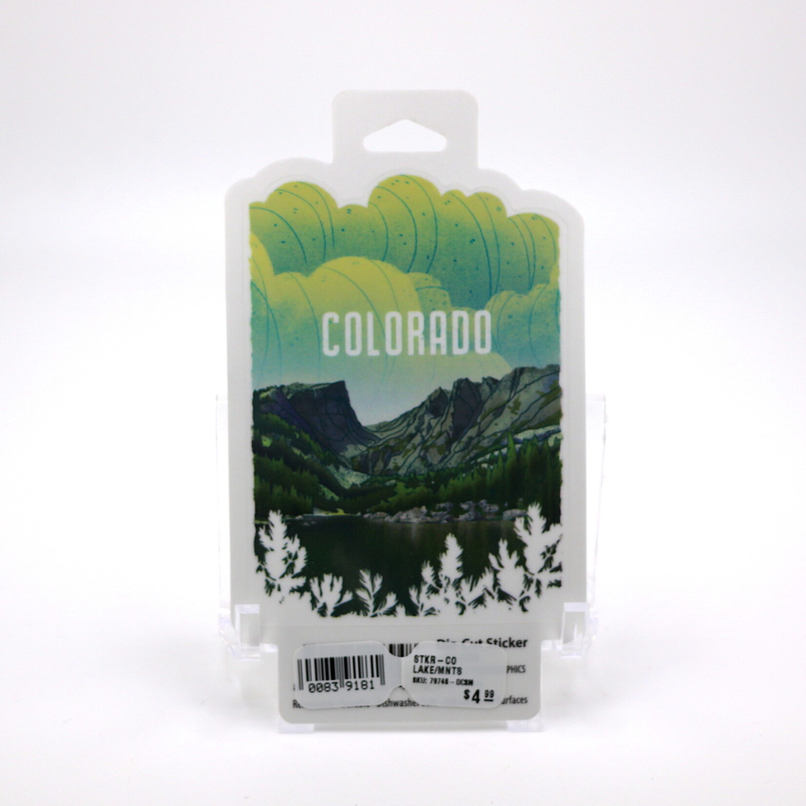 IMPACT COLORADO Colorado Lake and Mountain Sticker