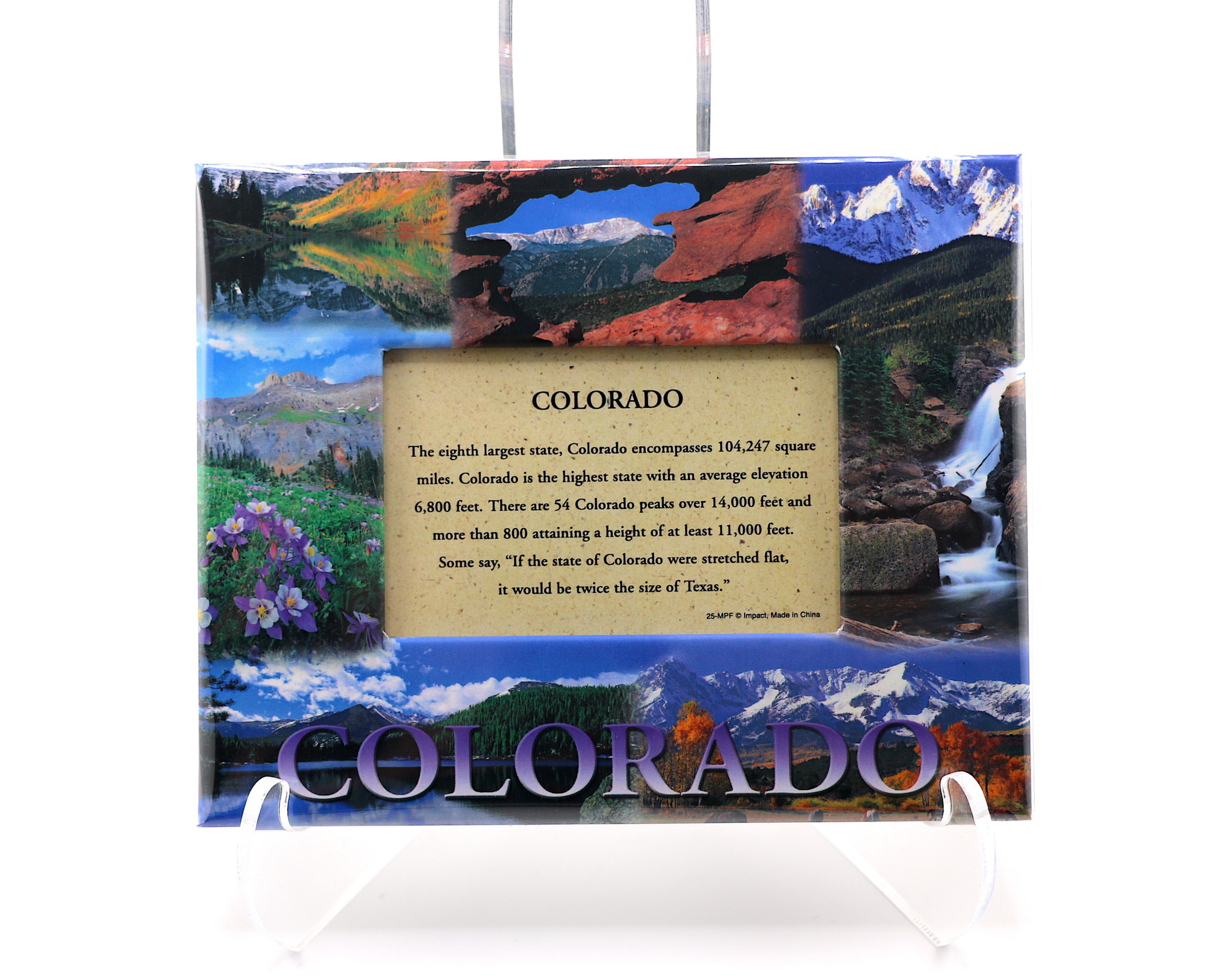 Magnetic Colorado Photo Frame - Colorado Retail Collection