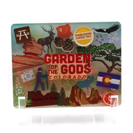 Garden of the Gods 3D Pop Art Magnet