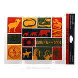 Retro Garden of the Gods Sticker