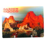 Morning Storm in the Garden of the Gods 3D Postcard Morning Storm in the Garden of the Gods 3D Postcard