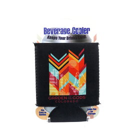 Garden of the Gods Chevron Beverage Cooler/Coozie