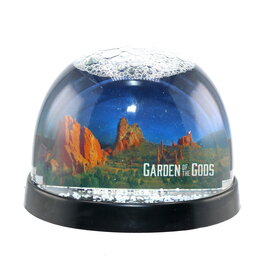 Garden of the Gods Starry Night Snow Globe