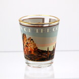 Vintage Design Garden of the Gods Shot Glass