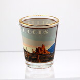 Vintage Design Garden of the Gods Shot Glass