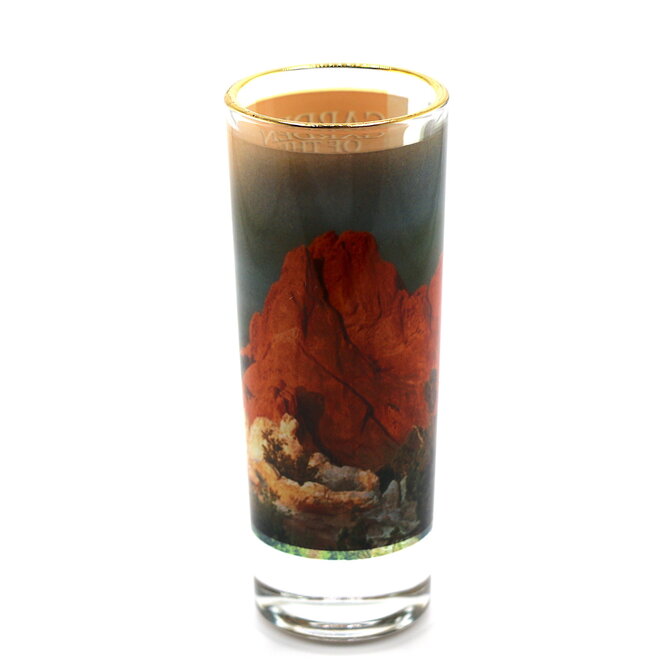 Garden of the Gods Storm Tall Shot Glass