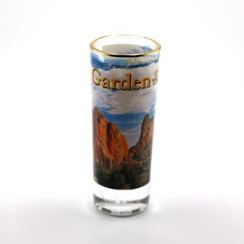 Scattered Clouds Garden of the Gods Tall Shot Glass