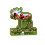 IMPACT COLORADO Garden of the Gods Moose Silhouette Magnet