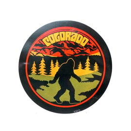 LAURIE LAMBES GREAT STUFF Colorado Rasta Bigfoot Sticker