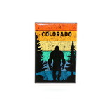 LAURIE LAMBES GREAT STUFF Sasquatch at Dawn Magnet