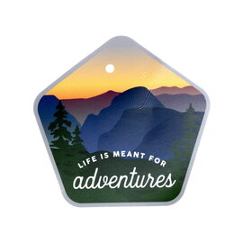 STICKERS NORTHWEST Life is Meant for Adventures Sticker